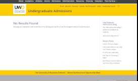 
							         Application Status Checker - University of Wisconsin Oshkosh								  
							    