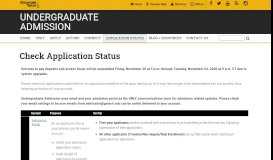 
							         Application Status - Georgia Tech Admissions								  
							    