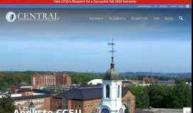 
							         Applications - Central Connecticut State University								  
							    