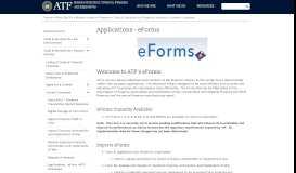 
							         Applications - eForms | Bureau of Alcohol, Tobacco ... - ATF								  
							    