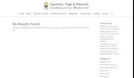 
							         Applications | Gavinton, Fogo & Polwarth Community Website								  
							    