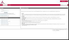 
							         Applications - Mitsubishi Supplier Portal								  
							    