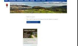 
							         Applications Online | Brecon Beacons National Park Authority								  
							    