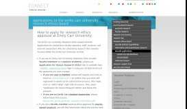 
							         Applications to the Emily Carr University Research Ethics Board ...								  
							    