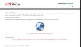 
							         Applications Welcome to the KCA DEUTAG Application Portal								  
							    