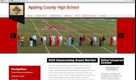 
							         Appling County High School								  
							    