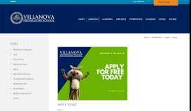 
							         Apply / Apply - Villanova Preparatory School								  
							    