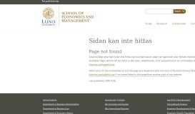 
							         Apply for a academic position | Lund University School of Economics ...								  
							    