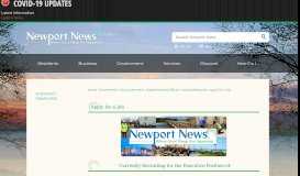 
							         Apply for a Job | Newport News, VA - Official Website								  
							    