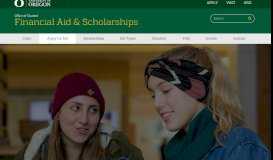 
							         Apply for Financial Aid - UO Financial Aid - University of Oregon								  
							    