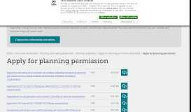 
							         Apply for planning permission | Oldham Council								  
							    