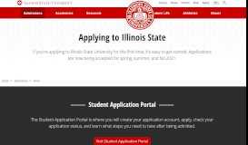 
							         Apply | Illinois State								  
							    