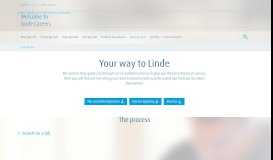 
							         Apply @ Linde | The Linde Group								  
							    