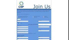 
							         Apply Now - csp-portal.co.uk								  
							    