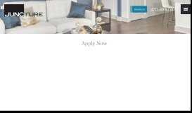 
							         Apply Now | Juncture - Juncture - Alpharetta, GA								  
							    