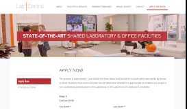 
							         Apply Now - LabCentral | Cambridge, MA								  
							    