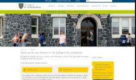
							         Apply Now | The College of St. Scholastica								  
							    