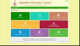 
							         Apply on-line - Rajasthan Pharmacy Council								  
							    