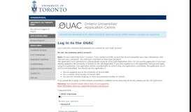 
							         Apply - OUAC								  
							    