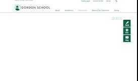 
							         Apply - The Gordon School								  
							    