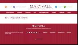 
							         Apply to Maryvale | Maryvale								  
							    