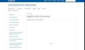 
							         Apply to the University - UCSC Admissions - UC Santa Cruz								  
							    
