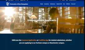 
							         Apply to UNH » Undergraduate Admissions | University of New ...								  
							    