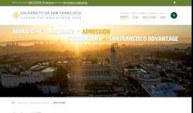 
							         Apply to USF - Graduate Admission | University of San Francisco								  
							    