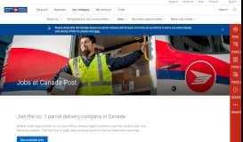 
							         Apply to work with us | Our company | Canada Post								  
							    