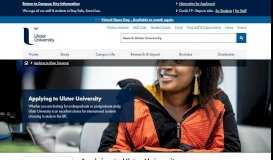 
							         Apply - Ulster University Global								  
							    
