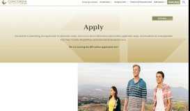 
							         Apply | Undergraduate Admissions | Concordia University Irvine								  
							    