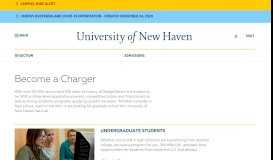 
							         Apply - University of New Haven								  
							    