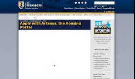 
							         Apply with Artemis, the Housing Portal - Housing and Residence Life ...								  
							    