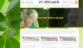 
							         Applying for a place – Darebin Child Care and Kindergarten								  
							    