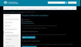 
							         Applying for an aviation reference number (ARN) | Civil Aviation Safety ...								  
							    