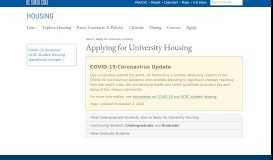 
							         Applying for University Housing - UCSC Housing - UC Santa Cruz								  
							    
