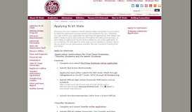 
							         Applying To SC State - South Carolina State University								  
							    