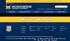 
							         Appointment Information | Michigan Medicine								  
							    