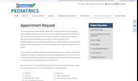 
							         Appointment Request - Diji Vaughan, M.D.,FAAP - Pediatrics for ...								  
							    