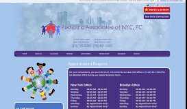 
							         Appointment Request - Pediatric Associates of NYC, PC - Pediatrics ...								  
							    