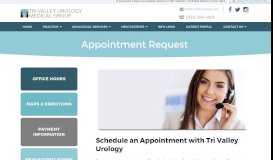 
							         Appointment Request - Urologist Murrieta, CA - Tri Valley Urology								  
							    