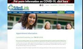 
							         Appointments - MedLink Georgia								  
							    