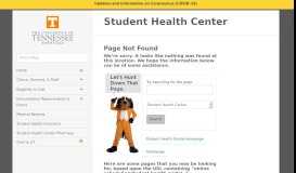 
							         Appointments & Student Health Portal | Student Health Center								  
							    