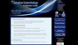 
							         Appointments | Suburban Endocrinology & Diabetes Center ...								  
							    