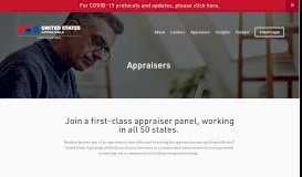 
							         Appraisers — United States Appraisals								  
							    