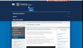 
							         Appraisers/Staff Appraisal Reviewer - VA Home Loans								  
							    