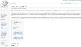 
							         Apprentice Adept - Wikipedia								  
							    