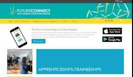 
							         Apprenticeships/Traineeships - Future Connect								  
							    