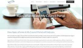 
							         Apps, eForms & My Council Portal - Abavus								  
							    