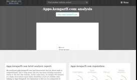 
							         Apps Kengarff. Something went wrong - Powered by								  
							    